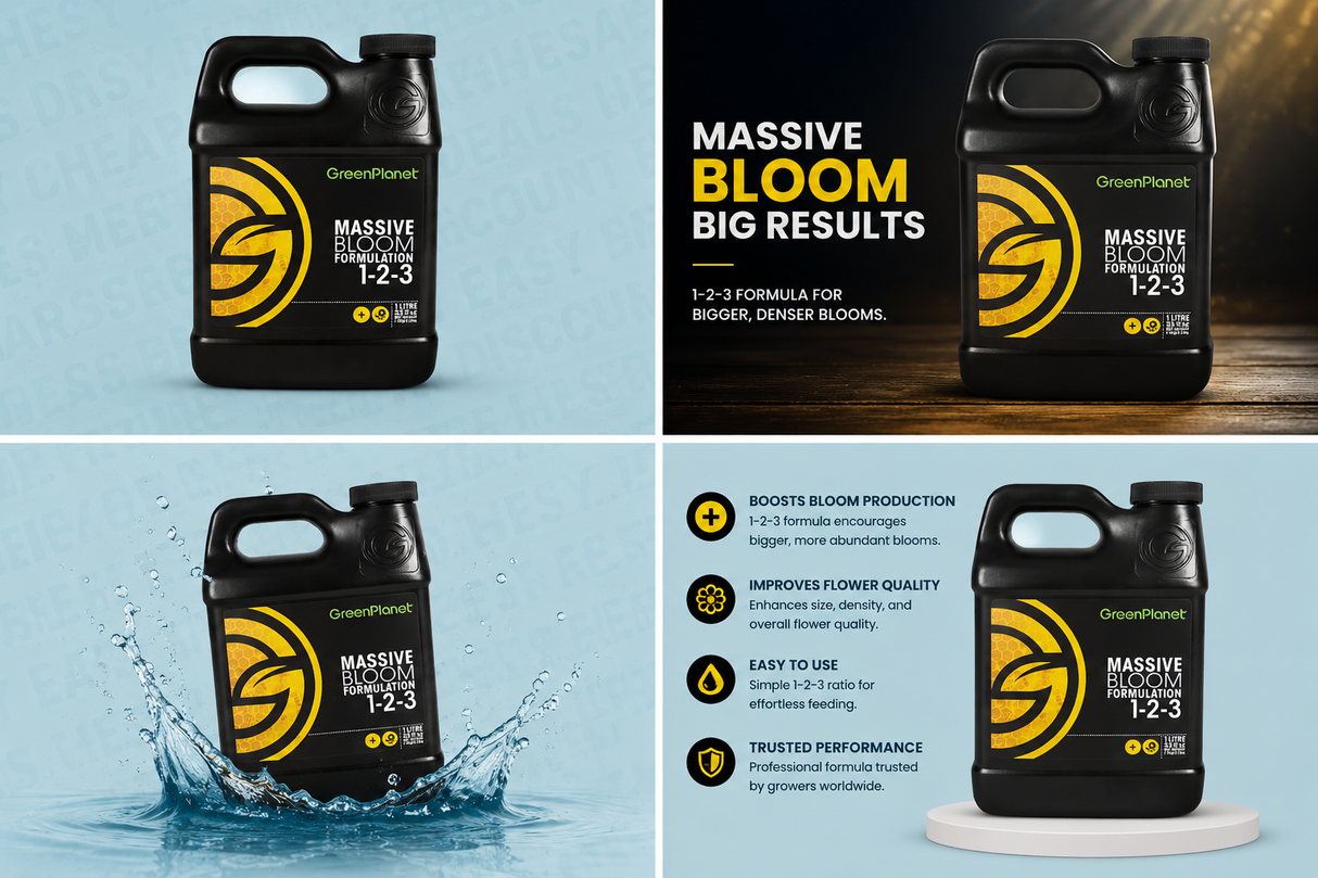 Green Planet Massive Bloom Stimulator 1 L (1-2-3)