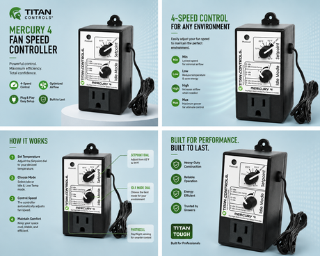 Titan Mercury 4 Speed Controller