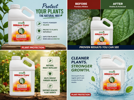 SaferGro Mildew Cure 1 Gallon