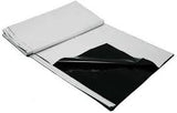 Panda Film Black/White Panda Plastic Poly 10' x 25'