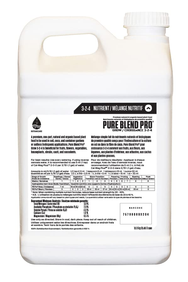 Botanicare PBP Grow 2.5 Gallon - Botanicare (3-2-4)