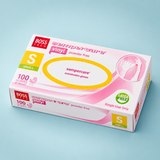 Small Pink Aloe Gloves (Box of 100)
