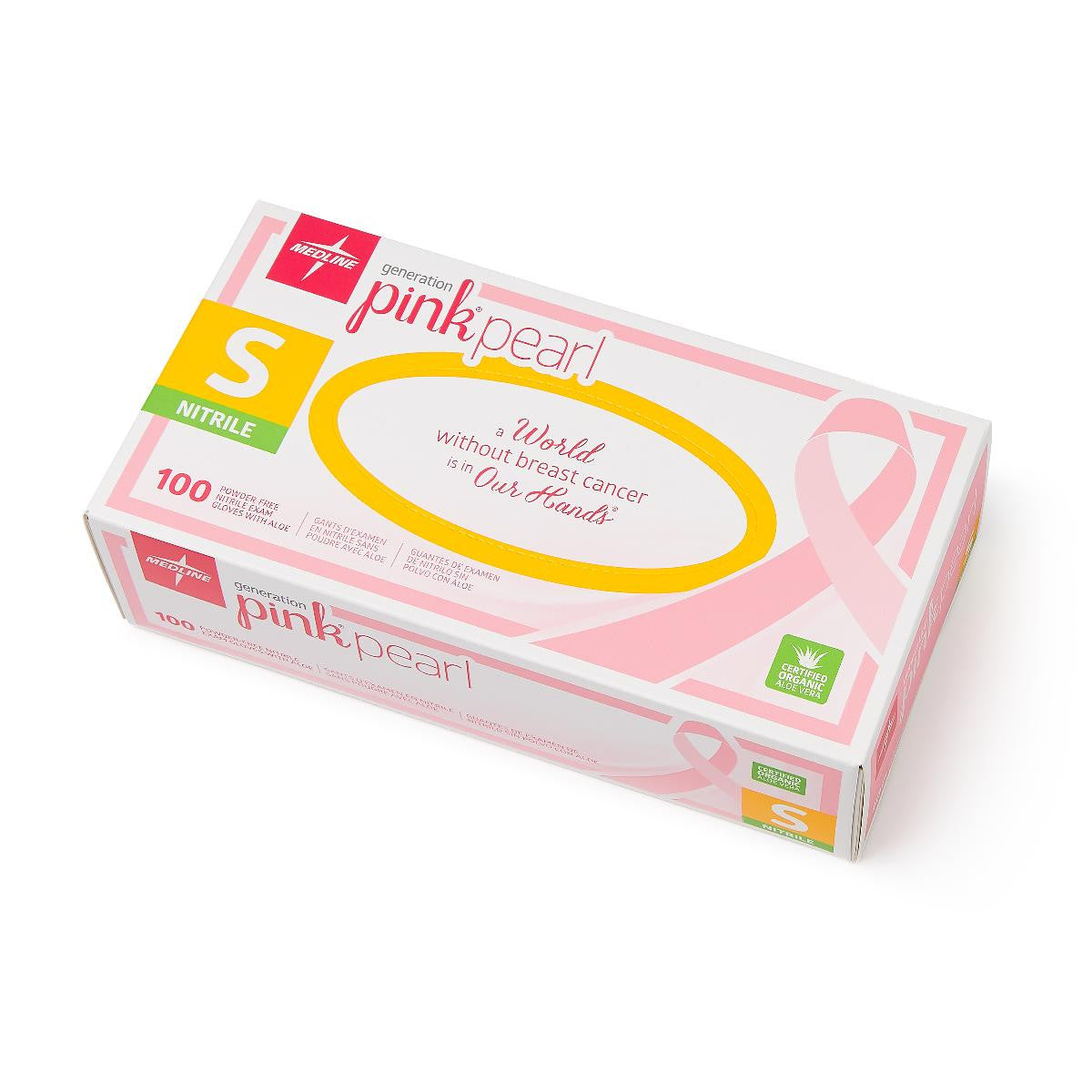 Small Pink Aloe Gloves (Box of 100)