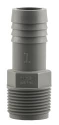 10 Pack 1" Poly Adapter (MPT to Barbed)