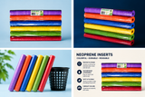 Neoprene Inserts 2" 192 pack - Multicolor (Cloning Collars)