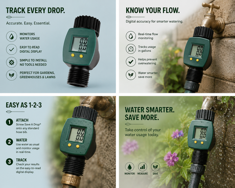 P3 International Save A Drop Water Meter