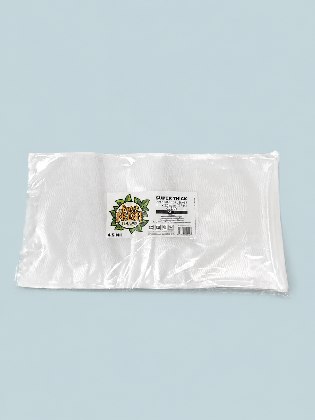 Super Fresh 11.5” x 22” Clear 50 PACK