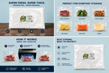 Super Fresh 15” x 18” Clear 50 PACK