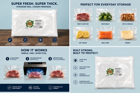 Super Fresh 15” x 18” Clear 50 PACK