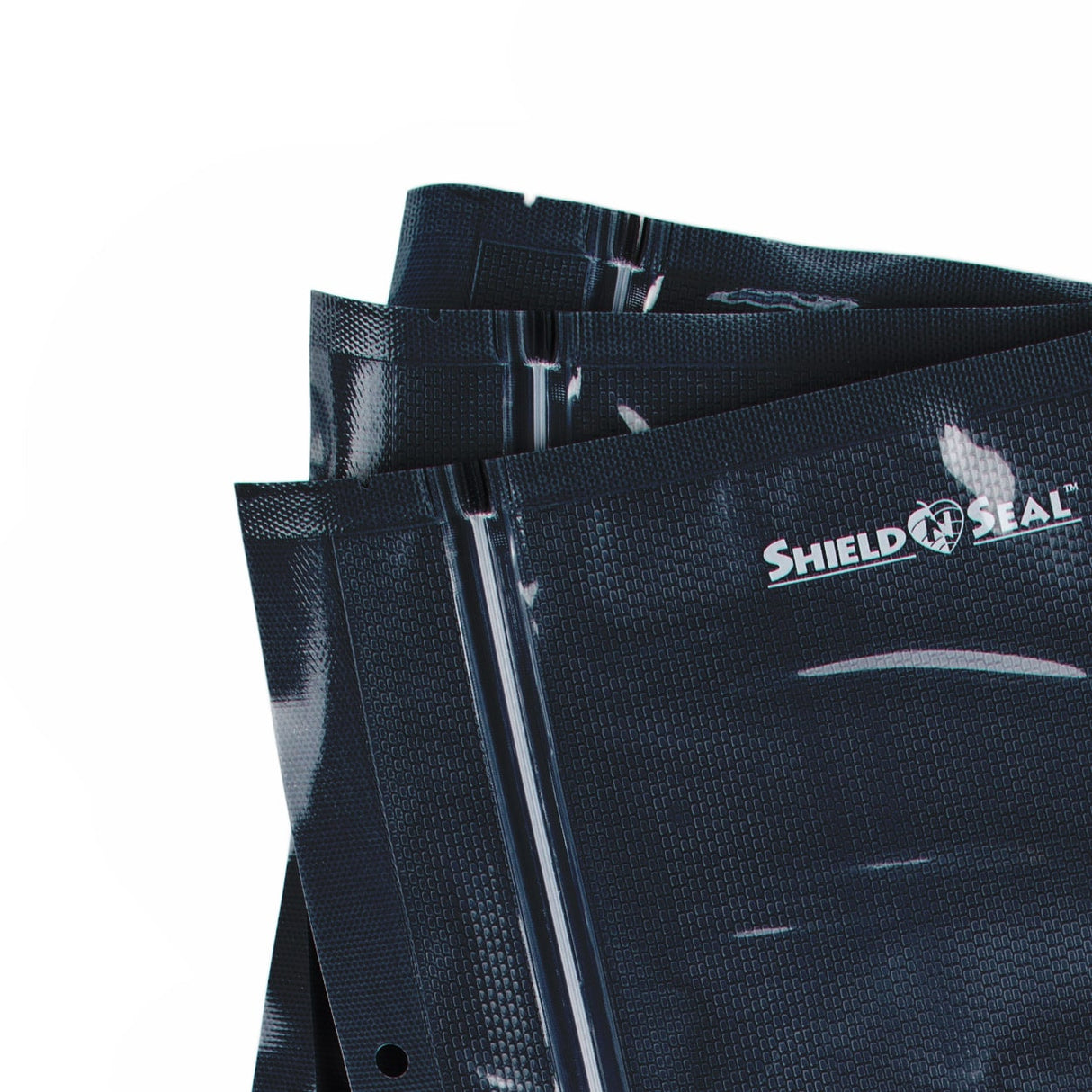 Shield N Seal 15"x20" Black/Clear W/ Zipper (50/Box)