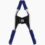 Metal Spring Clamp 3" (Blue)