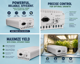 Sun System  DE 1000 Watt Etelligent Ballast Compatible - 120 / 240 Volt