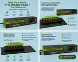 Super Sprouter 4 Tray Seedling Heat Mat 21 in x 48 in