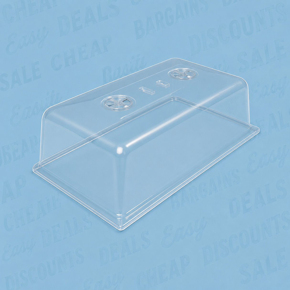 CASE Super Sprouter 7" Propagation Dome 50pcs/case (TOP Vents)