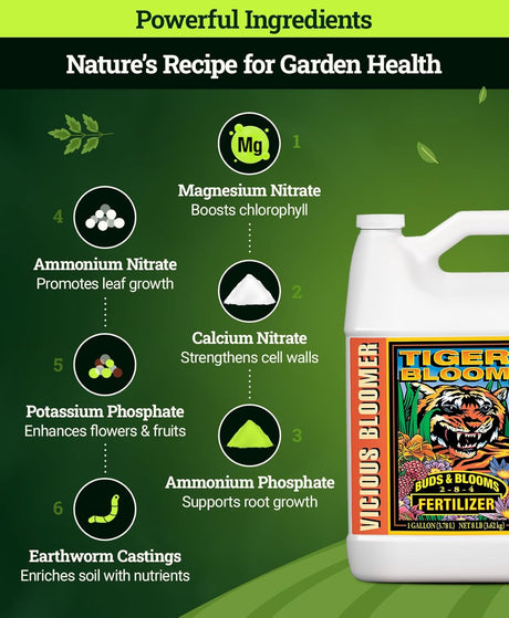 Fox Farm Tiger Bloom 2.5 Gallon (2-8-4)