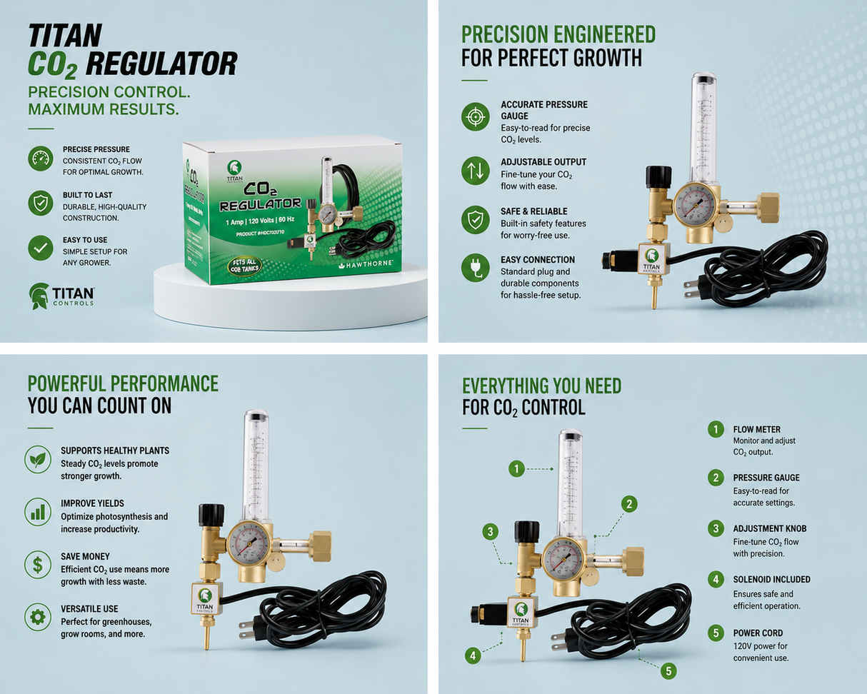 Titan CO2 Regulator
