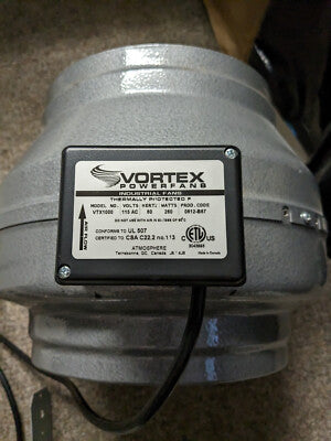 Vortex 10" Inline Fan (791cfm)