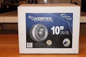 Vortex 10" Inline Fan (791cfm)