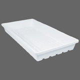 CASE 10" X 20" White Prop Tray - No Holes - Heavy Duty (100/case)