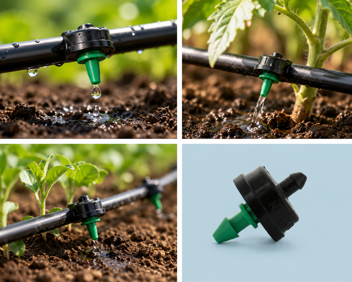 Netafim Woodpecker Emitter 25 Pack (2.0 GPH) GREEN